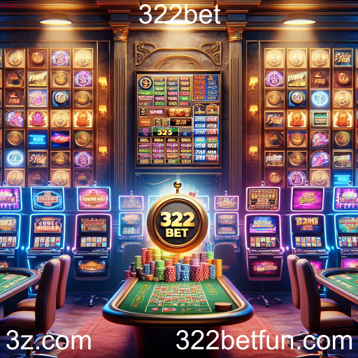Descubra o Mundo dos Cassinos Online no 322bet